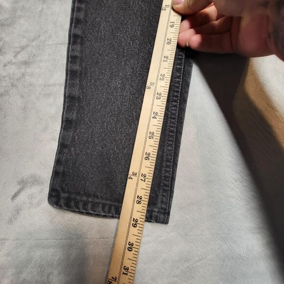 Vintage Moda Intl Jeans Womens 6 High Rise Straight Leg Denim Acid Wash 90s - Picture 5 of 9